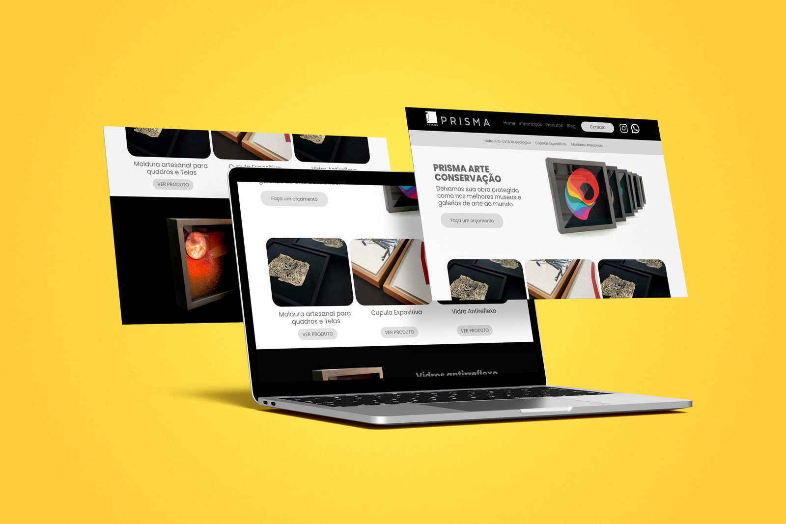 Site Prisma Arte
